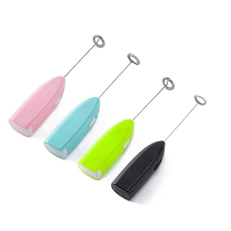 

Coffee Milk and Beverage Electric Blender Stainless Steel Handheld Mini Blender with Handle Kitchen Convenient Cooking Tool