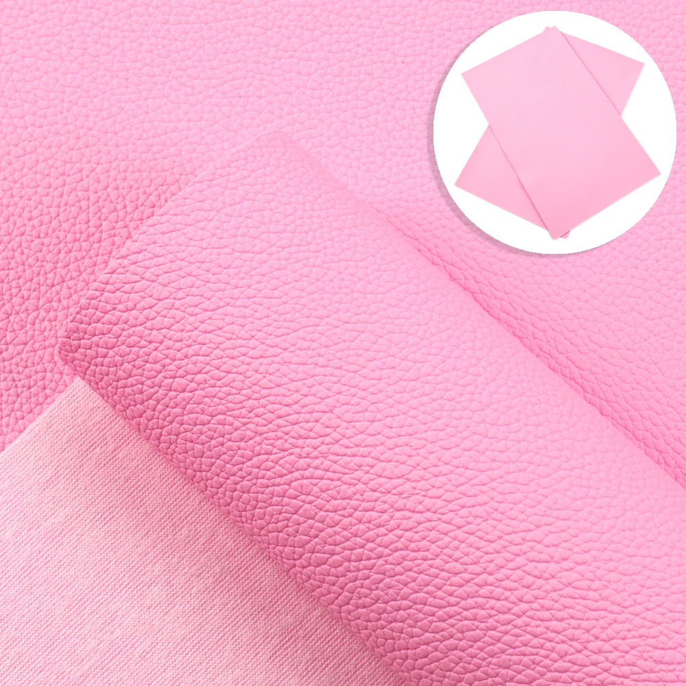 David accessories 50*140cm Plain Lychee Faux Synthetic Leather For Hair Bow Handbags Handmade Materials DIY 1Yc10504 | Дом и сад