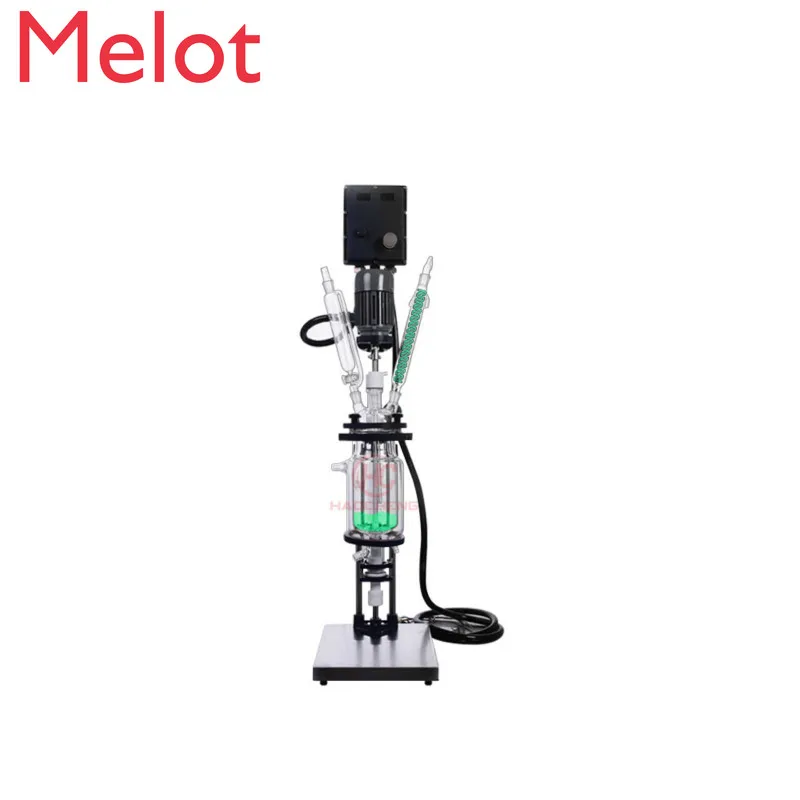 

SQR 5L 5 liter Small Single 3L jacket glass reactor