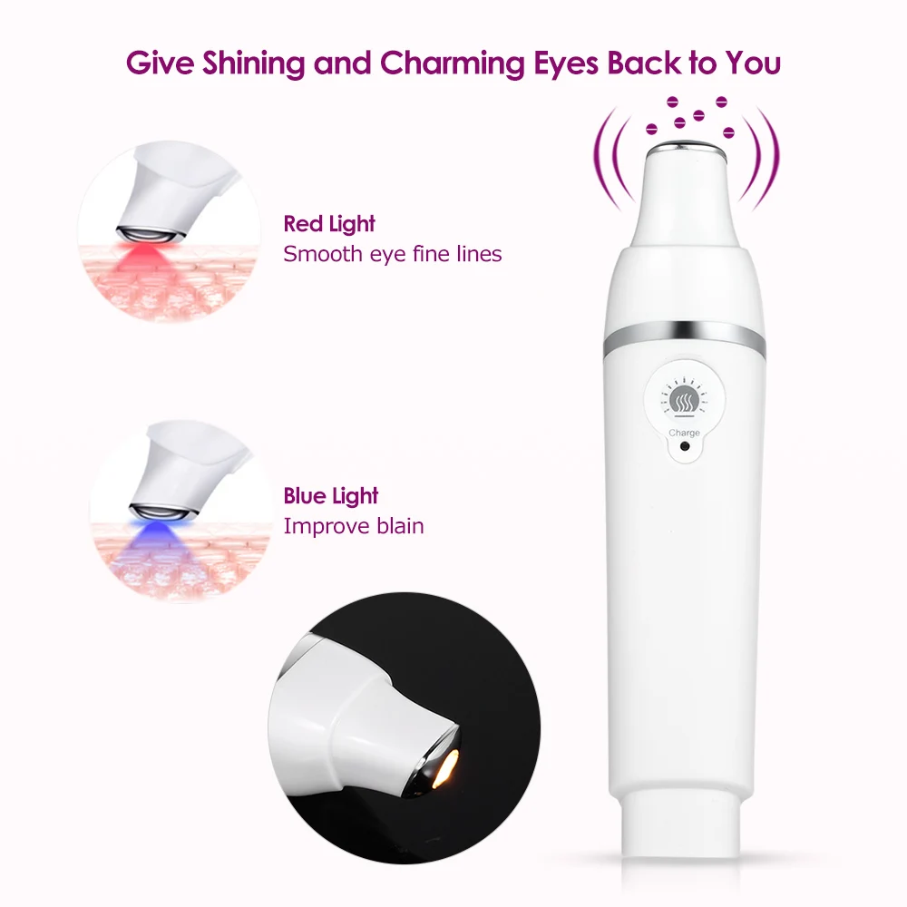 Массажер для глаз Соник электрическая палочка высокочастотная вибрация с
