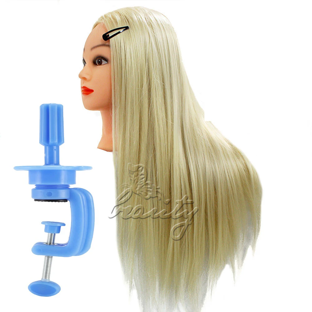 Neverland 30 &quotнастоящие волосы блонд манекен голова обучение практика укладки волос