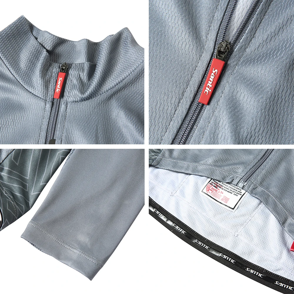 Веломайка Santic мужская с длинным рукавом топ рубашка для горного велосипеда