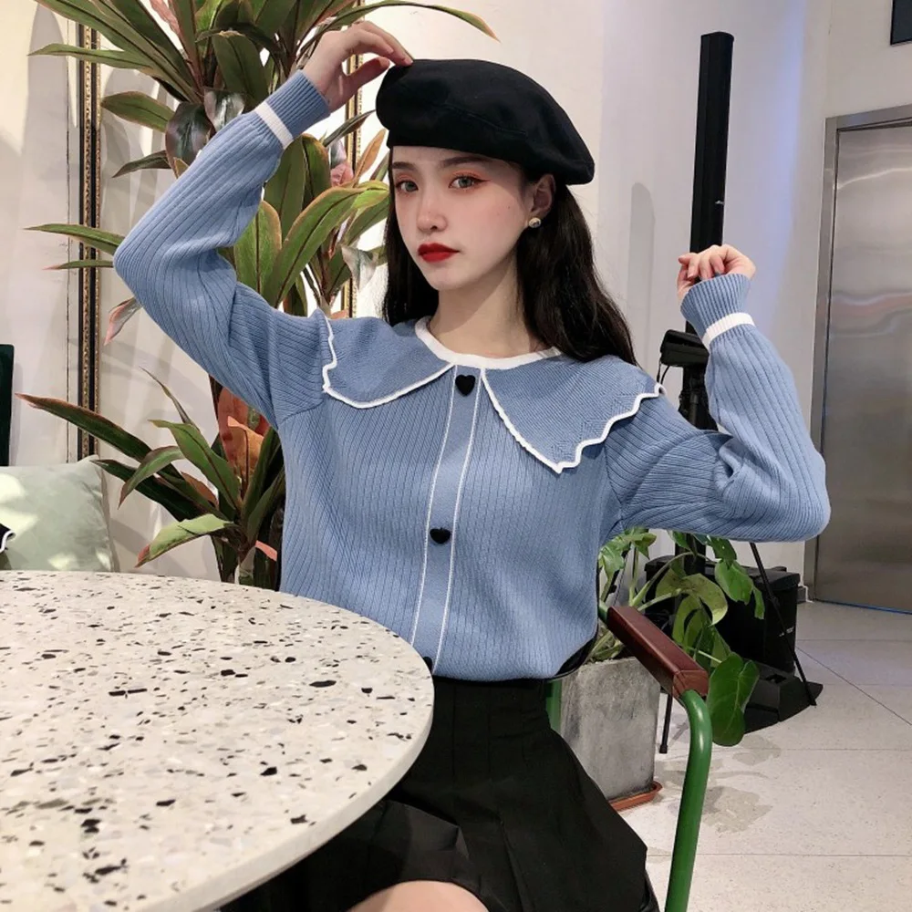 

Women Candy Colors Sweaters Fashion Autumn Winter O-Neck Pullover Long Sleeve Casual Sweater Knitted Tops