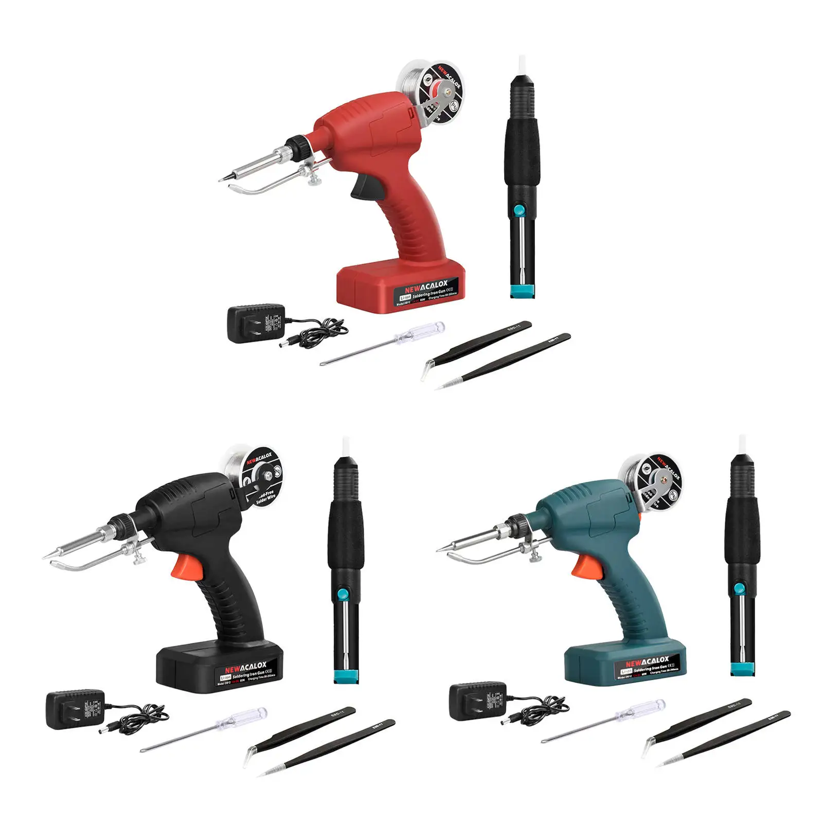 

Soldering Gun Durable Portable Hand Iron Welder for Repair Shop Traveling Men Adults