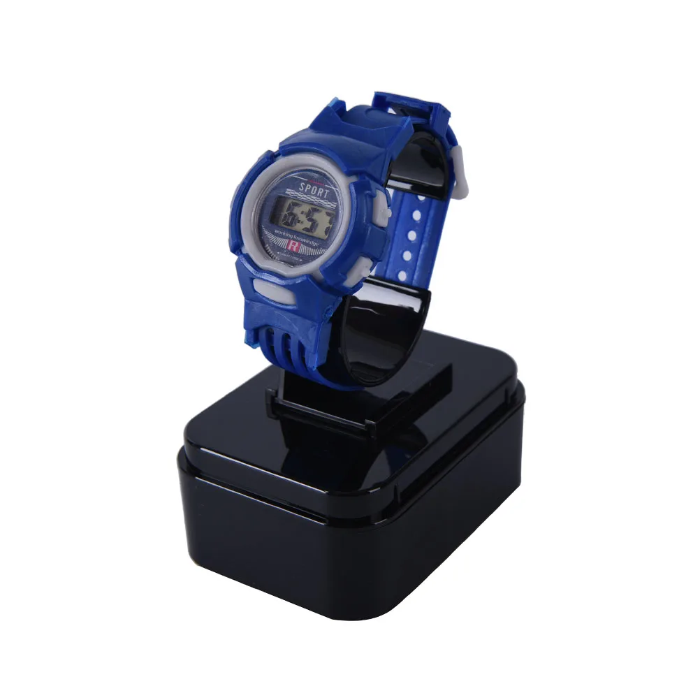 1 шт. прозрачный черный часы Дисплей подставка держатель стеллаж для хранения