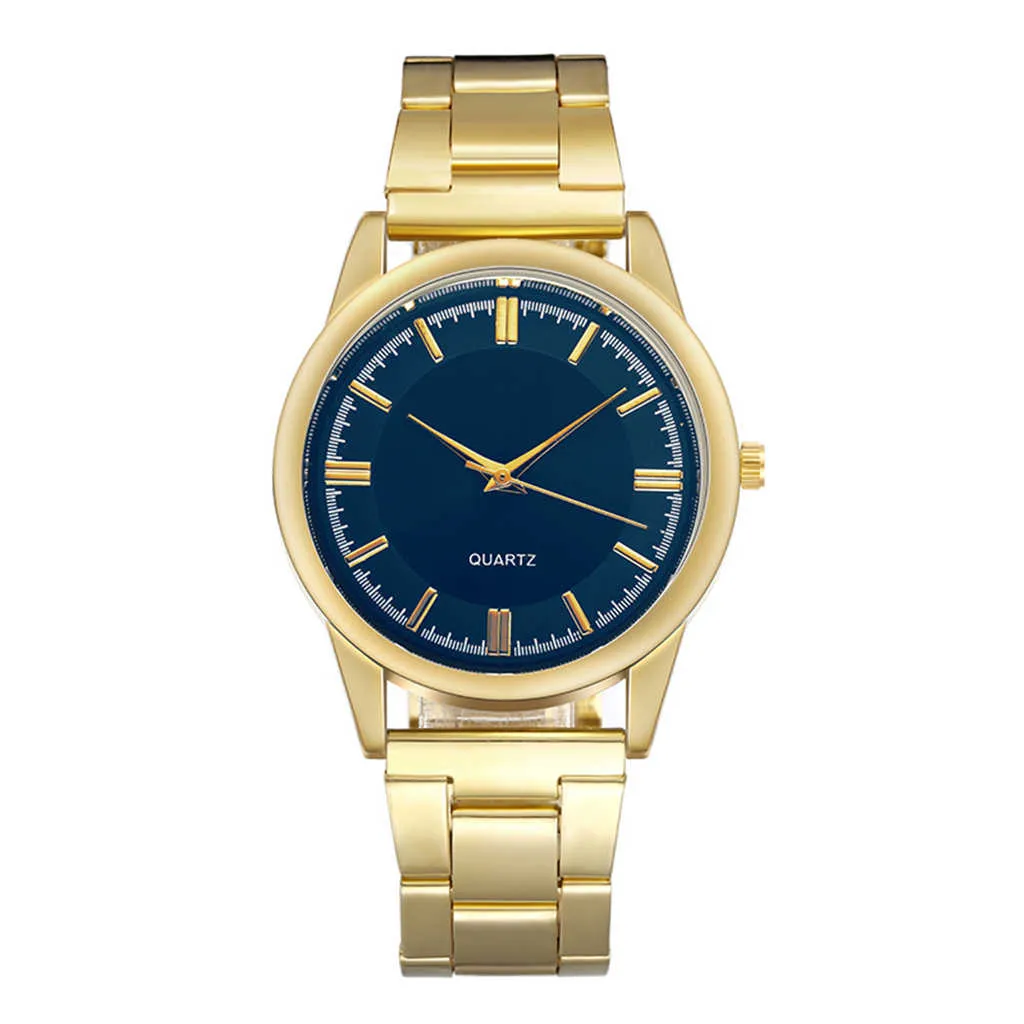 

2021 Top Brand Luxurious Quartz Wristwatches Men Business Casual Stainless Steel Mesh Belt Watch Simple Dial Top Brand Watch #2