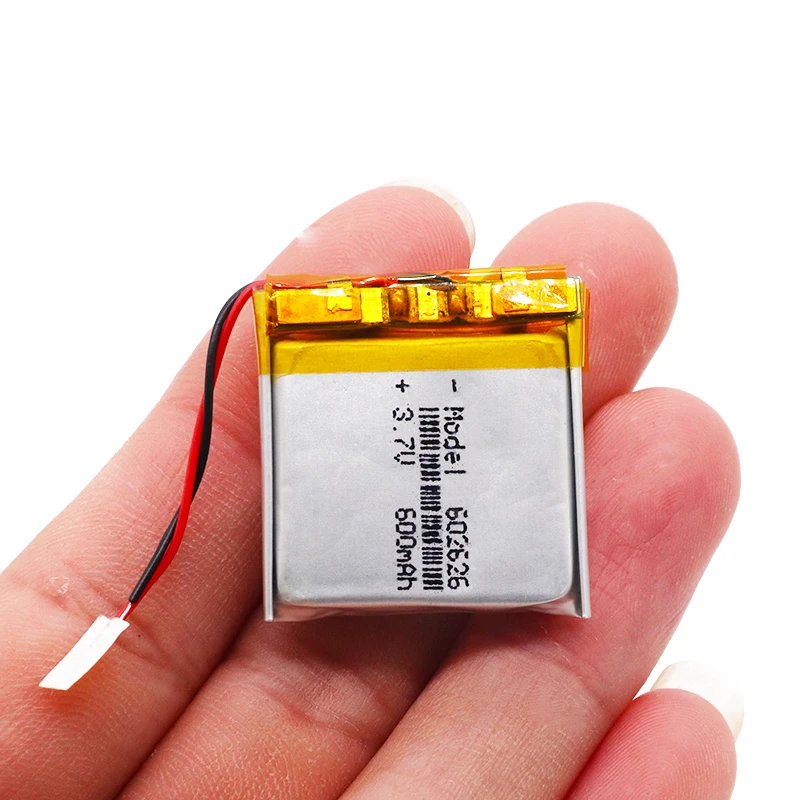 Полимерный литий ионный/литий ионный аккумулятор 600mAH 602525 602626 PLIB для умных часов