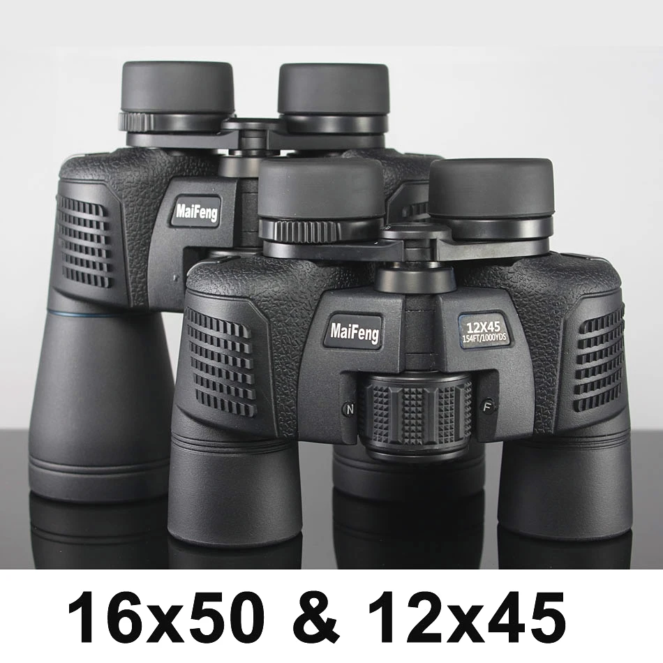 

2021 NEW Telescope Binoculars 16x50 12x45 High Quality Powerful Waterproof Bak4 FMC Coating Lens Military Camping Hunting Tools