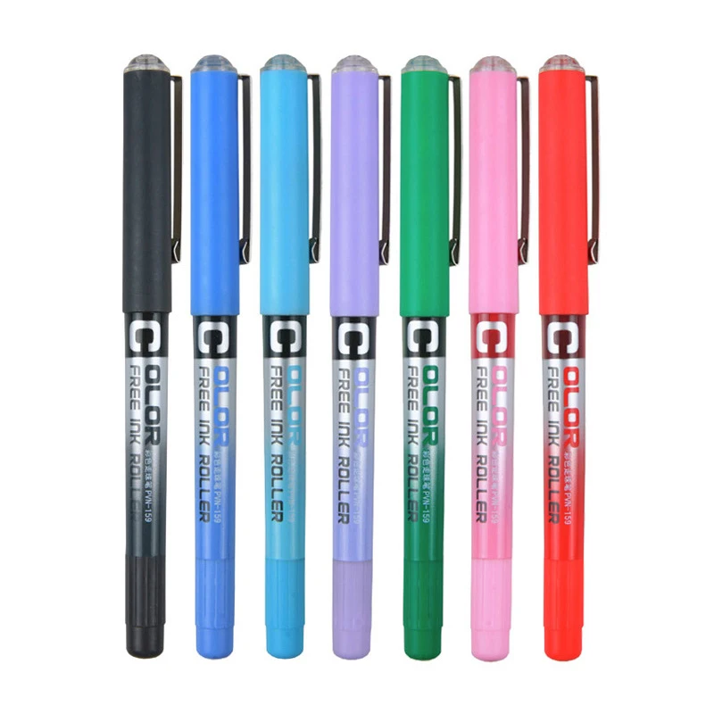 Высокое качество несколько Цвет большой Ёмкость чернила гелевая ручка студент
