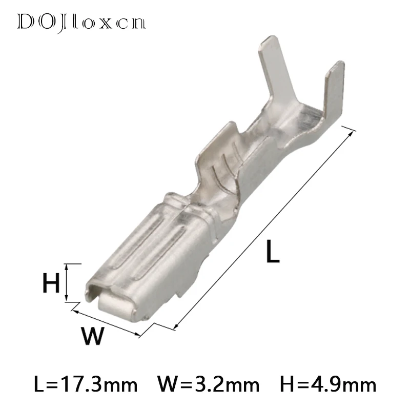

1/5/10/20/50 Sets 3 Pin Automobile Waterproof Black Connector Plug Female Wiring Socket DJ7038FA-2.3-21