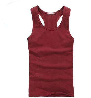 wine red E-BAIHUI бренд мужские вязаные топы без рукавов мужские s майки майка для занятий бодибилдингом фитнес мужской жилет Стрингер топы Тройники одежда 22151 - Цвет: wine red