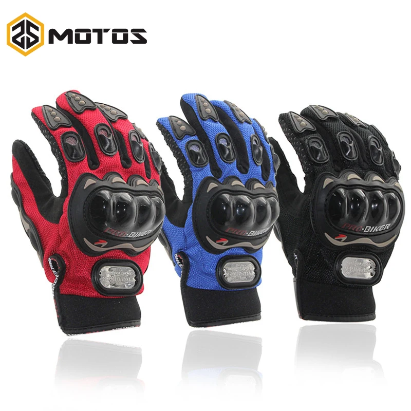 ZS moto S Pro biker moto rcycle перчатки полный палец рыцарь езда мото rcross спортивные перчатки Велоспорт моющиеся перчатки guantes