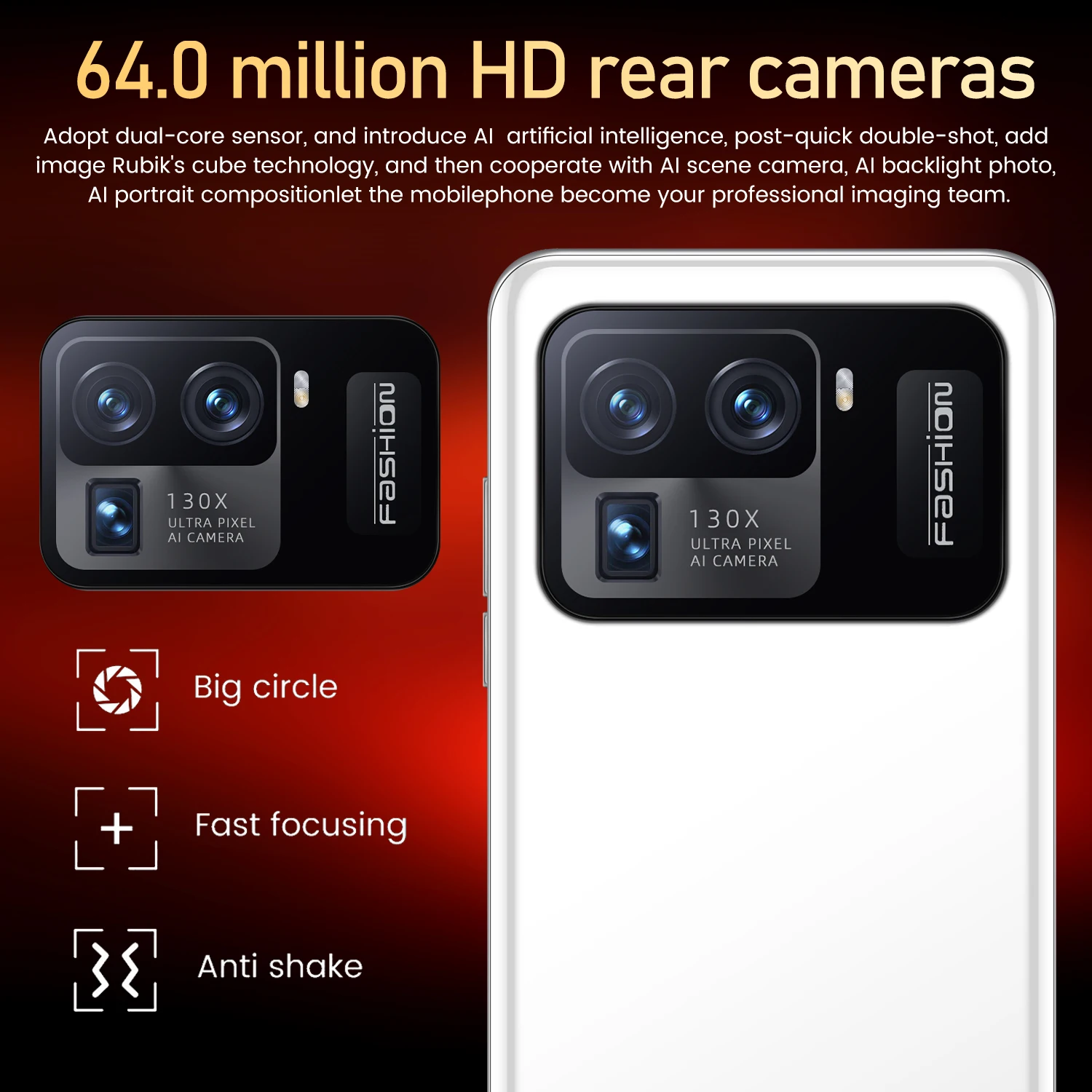 Xiaomi-tel&eacute;fono inteligente Mi 11 Ultra versi&oacute;n Global, m&oacute;vil 5G con Android 10,0, pantalla HD de 7,3 pulgadas, 16GB + 1T, 48MP + 64MP-3
