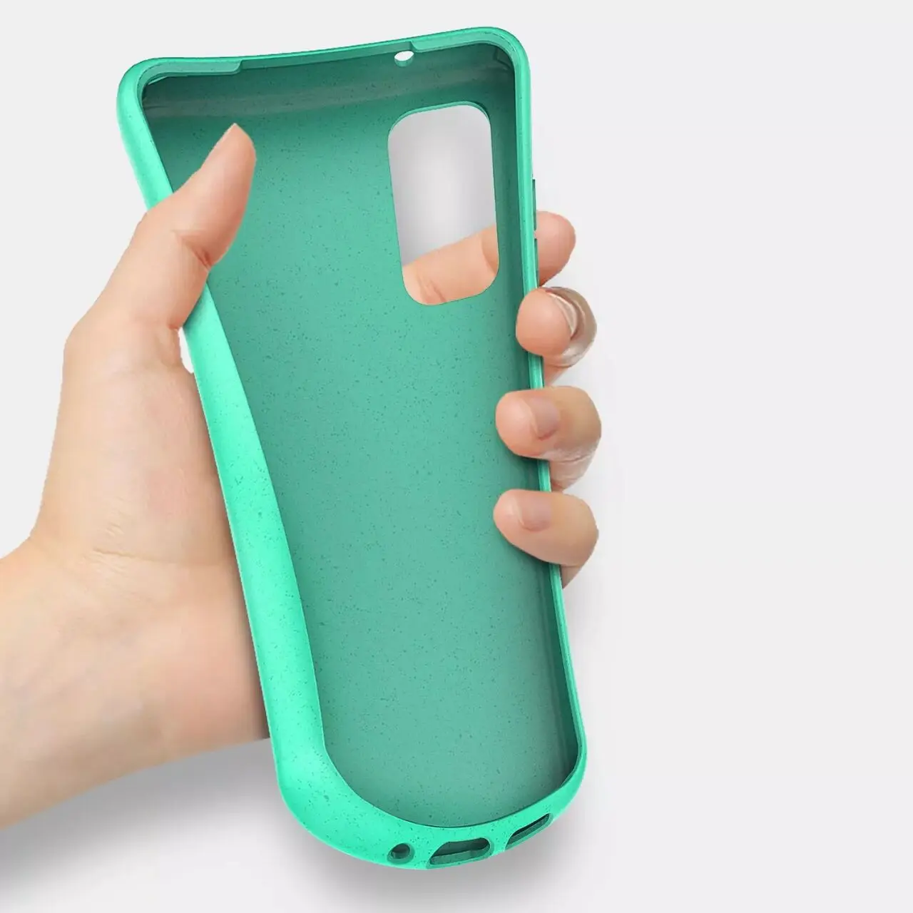 

S20 Ultra Wheat Straw Case for Galaxy Note 20 10 Plus S10E Phone Cases Eco-friendly Soft TPU Back Cover Solid Color Matte Capa