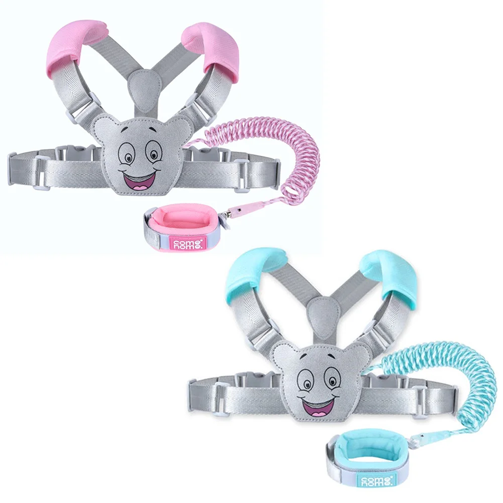 

2.5M Child Safety Anti-lost Wristband Cute Cartoon Shape Children Anti Lost Traction Rope Strap Bracelet 2 In 1 Leash Outdoor