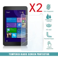 2pcs tablet tempered glass screen protector cover for dell venue 8 pro 5855 hd eye protection anti screen breakage tempered film
