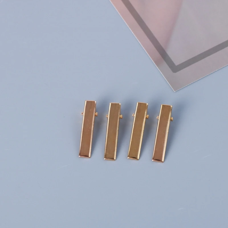

DIY Crystal Epoxy Resin Mold Hair Clip Geometric Barrette Hairpin Silicone Mould L4ME