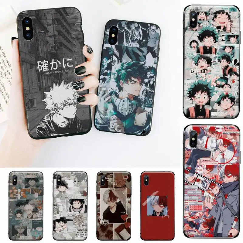 

Hero Academy Phone Case for iPhone 11 12 mini pro XS MAX 8 7 6 6S Plus X 5S SE 2020 XR