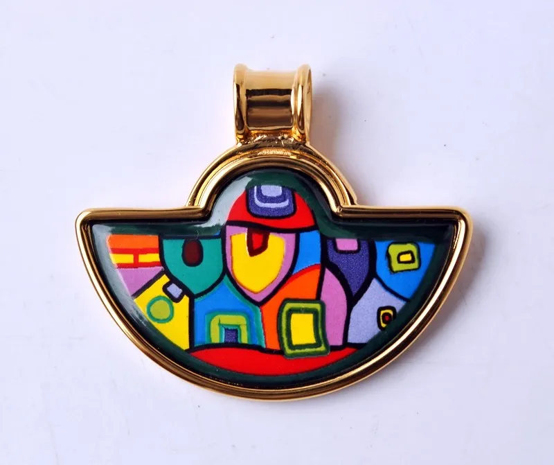 Кулон ручной работы в европейском и американском стиле|cloisonne jewelry|european styleeuropean and