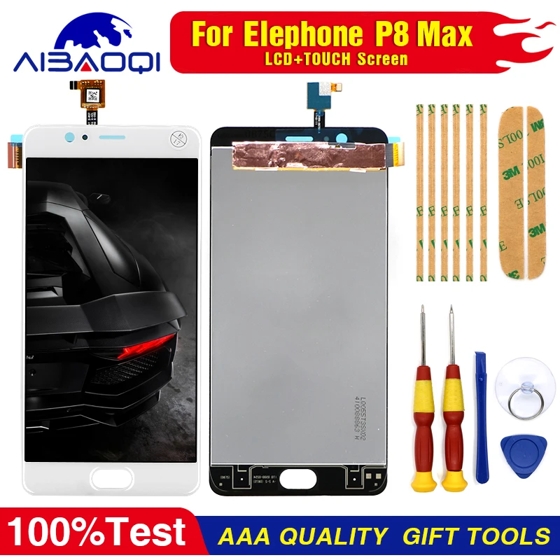 Новый оригинальный сенсорный экран ЖК дисплей для Elephone P8max p8 max сменные детали +
