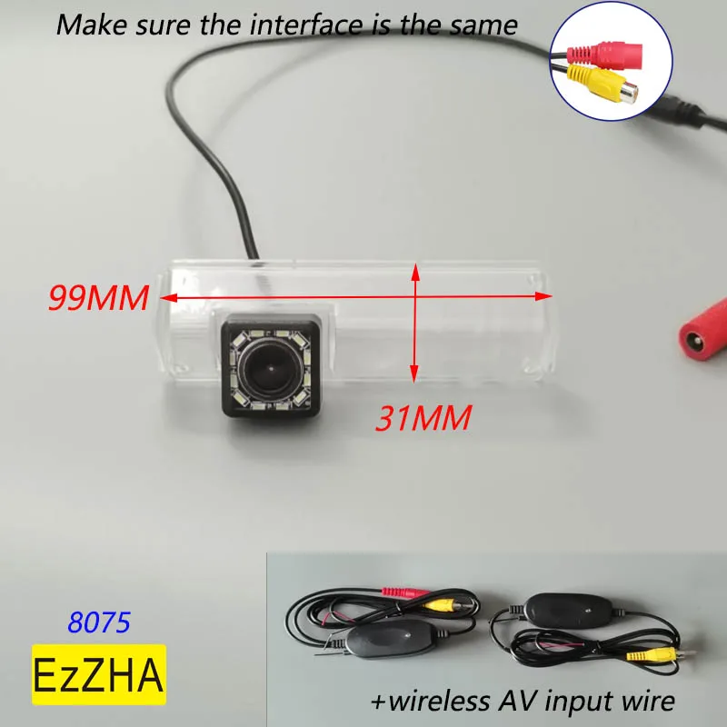 

For Mitsubishi Pajero Sport Grandis Challenger Nativa Car Night Vision Reverse Backup Parking Reversing Rear View light Camera