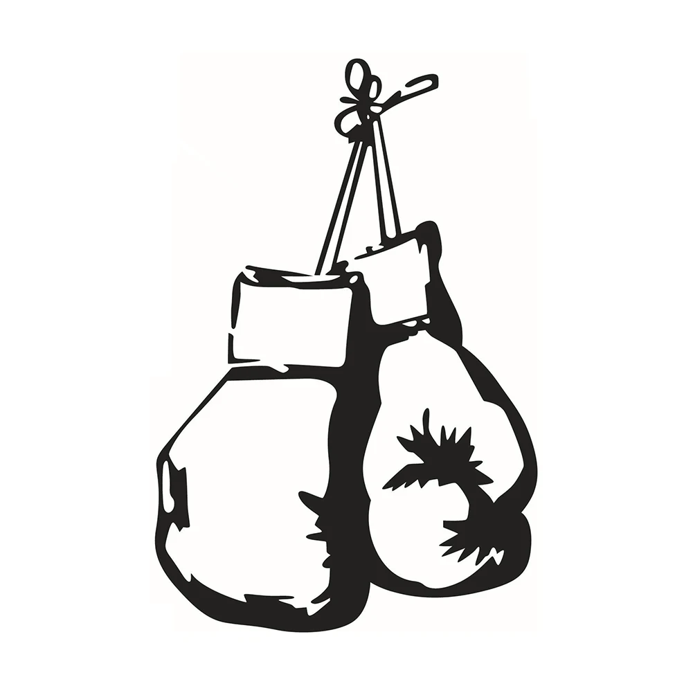 Художественная настенная наклейка боксерские перчатки Боевая битва переводная