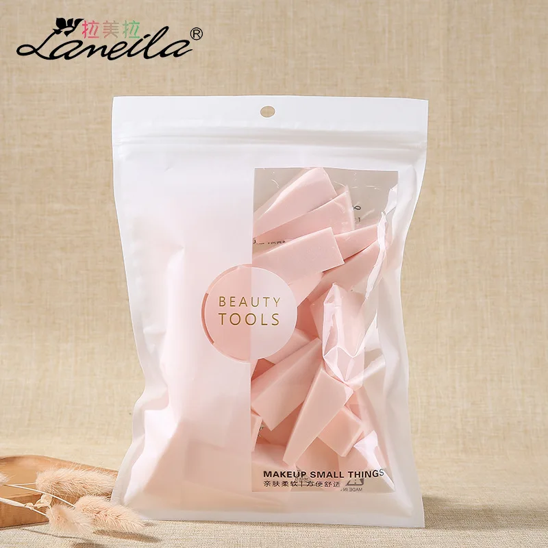 

Трапециевидная губка для макияжа, спонж для влажного и сухого макияжа двойного назначения, только сумка для макияжа