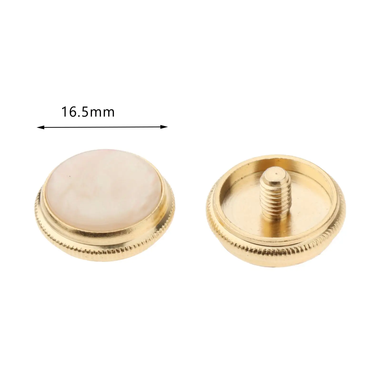

15 Piece Trumpet Valve Finger Buttons Premium Replacement Repairing Buttons Exquisite Craftsmanhsip Convenient to Use