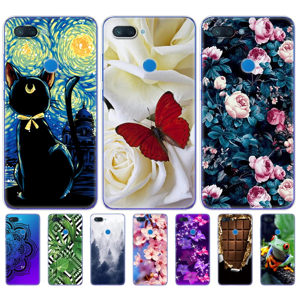 

Silicone case For Xiaomi mi 8 LITE Case 6.26 inch clear soft TPU phone For Xiaomi mi 8 lite Back Cover For Xiaomi mi8 coque capa