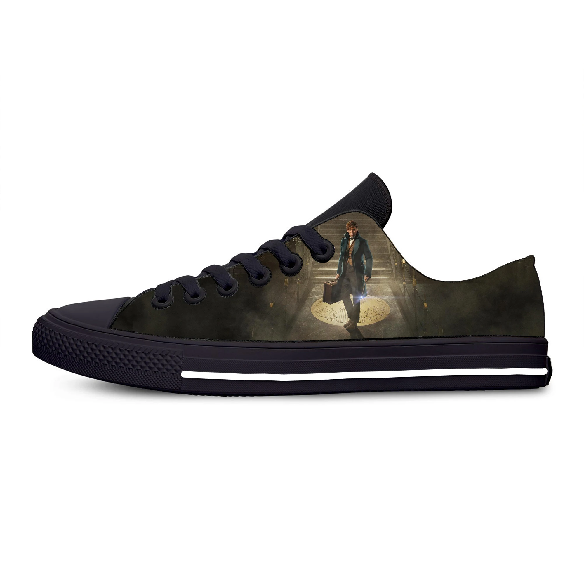 2019 Hot Cool Vogue Summer Casual Shoes Handiness Sneakers 3D Print Movie For Men Women Fantastic Beasts and Where to Find Them | Обувь