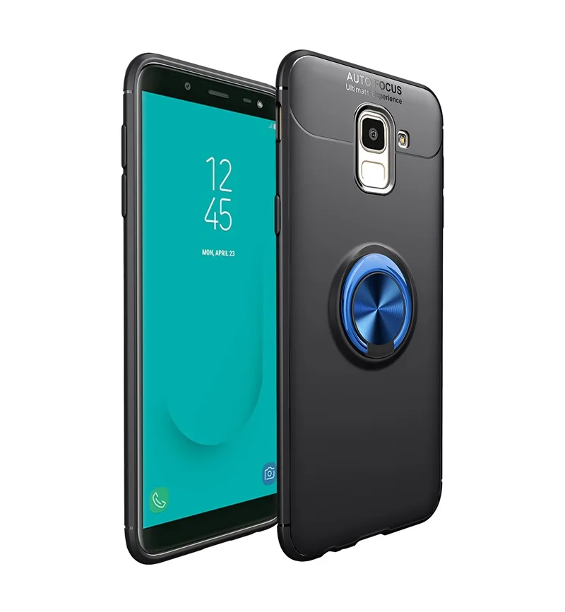 Чехол J6 для samsung Galaxy J6 Prime чехол Роскошный противоударный бампер Защита для samsung J6 Plus задняя оболочка