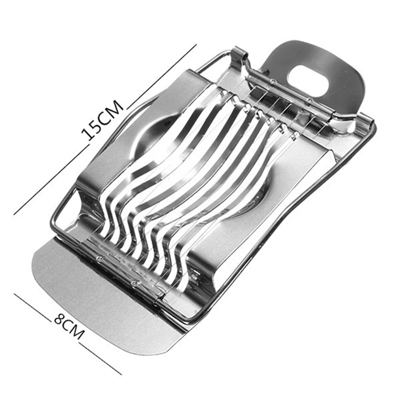 Горячая продажа 1 шт. из нержавеющей стали вареная Яйцерезка секция резак гриб