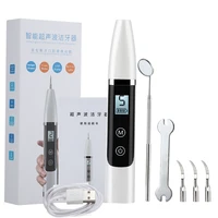 ultrasound teeth cleaner electric sonic smoke stains tartar plaque teeth whitening dental scaler tooth calculus remover