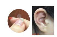 magnetic bead crystal ear patch transparent adhesive tape anti allergic magnetic therapy ear pressure paste ear auriculotherapy