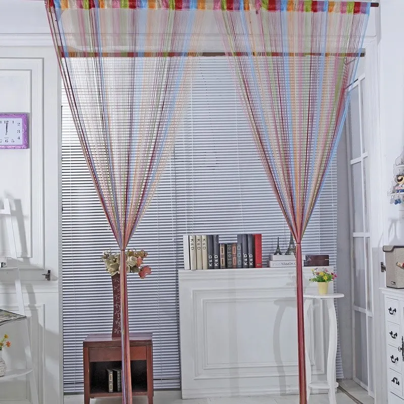 Junejour домашний занавес высококлассный декор для отеля спальни цветная завеса с