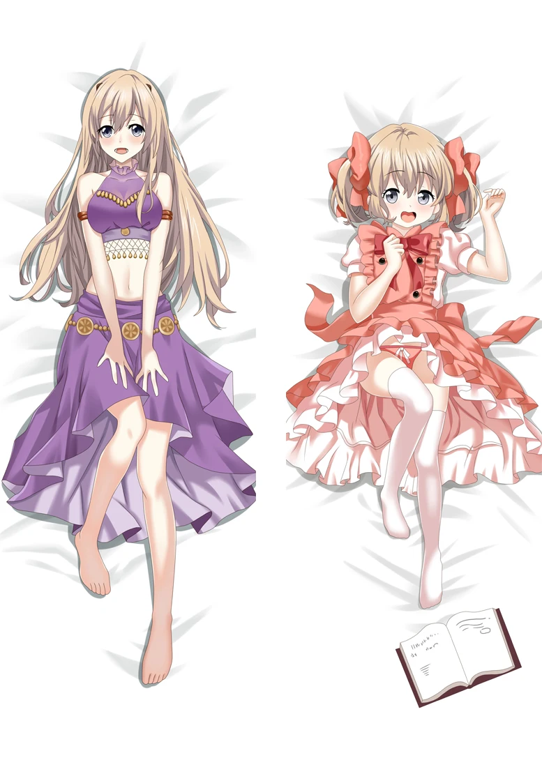 

2021 Update Anime Dakimakura Pillow Case If It's for My Daughter, I'd Even Defeat a Demon Lord Hugging Body Pillow Cover Case