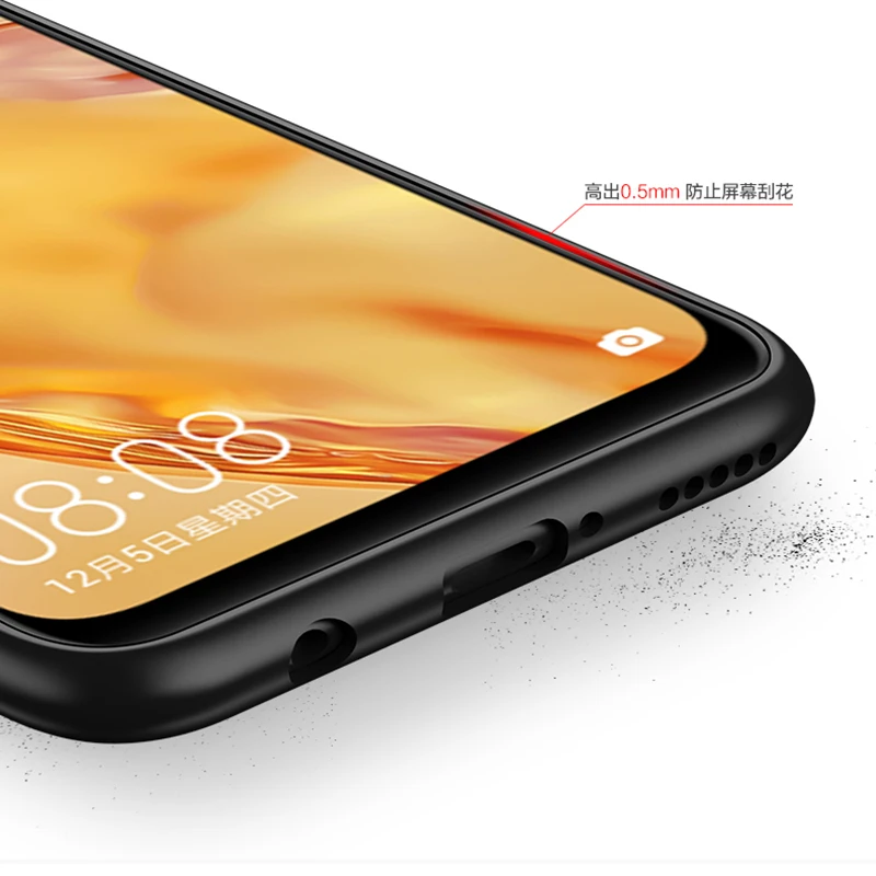 

Black Cover Faris Tail for Huawei Nova 7i 7 6 SE 5G 5T 5E 5Z 5i 5 Pro 4E 4 3i 3e 3 2 2i Lite 2 2017 Phone Case