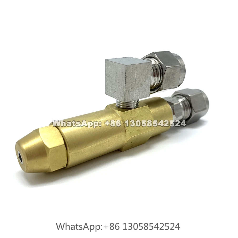 Delavan Waste Burner Oil Nozzle Siphon Fuel Injector Air Atomizing Heavy Burning | Дом и сад