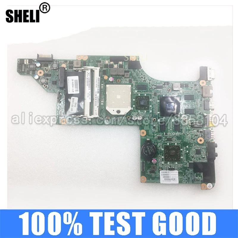 SHELI для Материнская плата ноутбука HP DV6 DV6-3000 series Mobility Radeon HD 5650 631082-001 DDR3 daolx8mb6d1