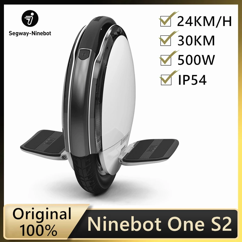 Оригинальный самобалансирующийся скутер Ninebot One S2 Одноколесный умный
