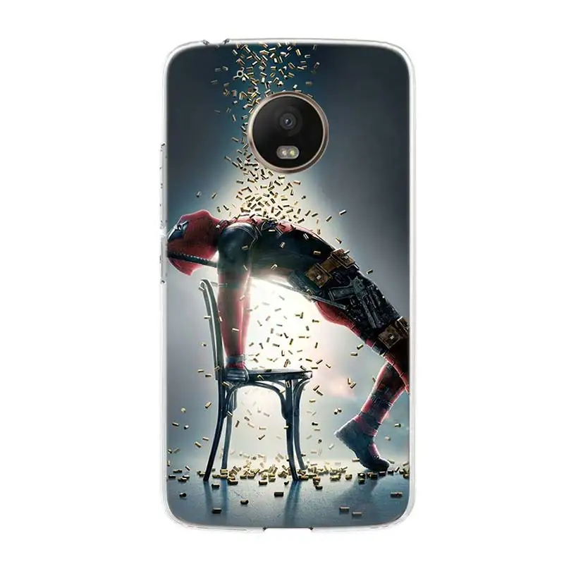 Чехол для телефона Erilles Cool Funny Hero Motorola Moto G5 G6 G5s E5 G7 Z3 Play Plus мягкий силиконовый чехол