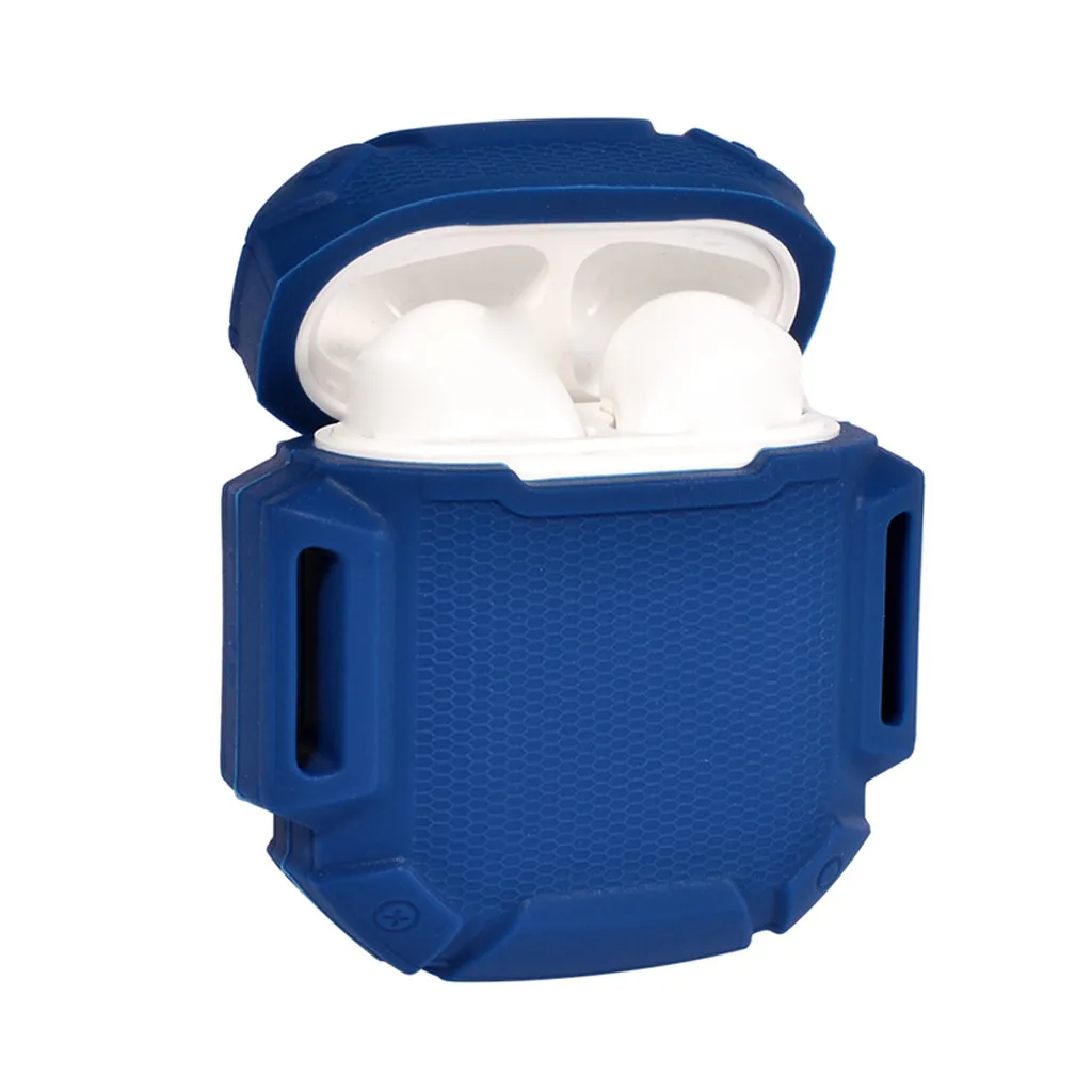 Модные тонко отполированные для наушников Apple AirPods с беспроводной зарядкой