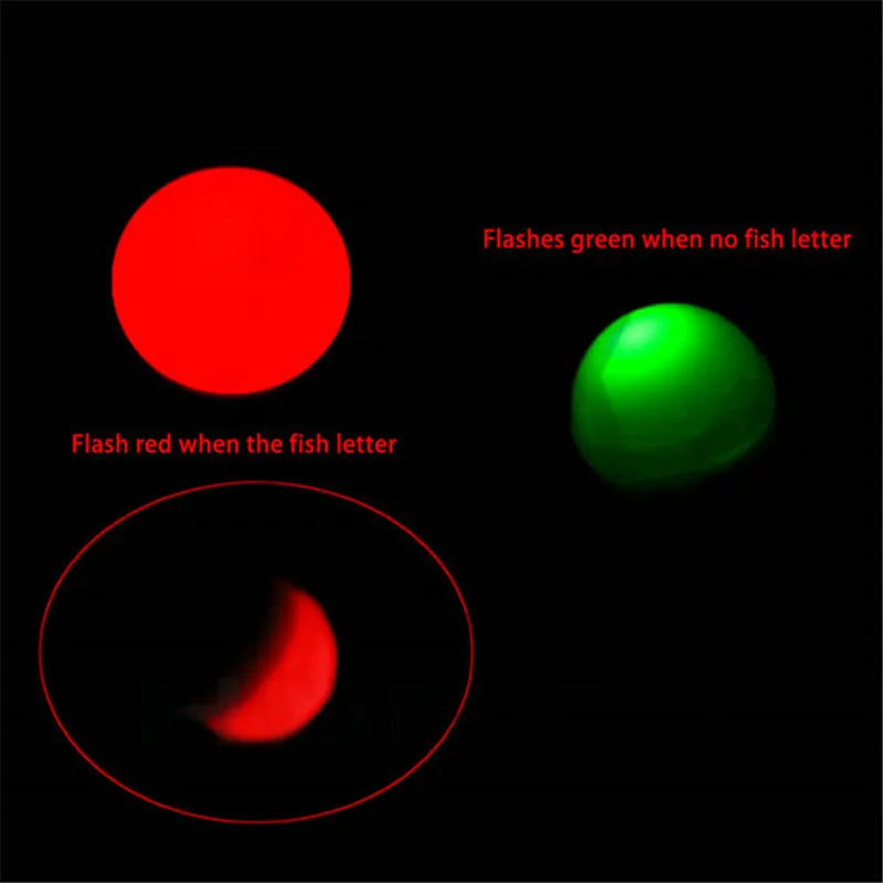 Электронный светодиодный светильник для ловли рыбы сигнальный индикатор карпа