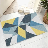 geometric carpet entrance door mat living room anti slip carpet absorbent bath mat kitchen rug welcome mats for front door
