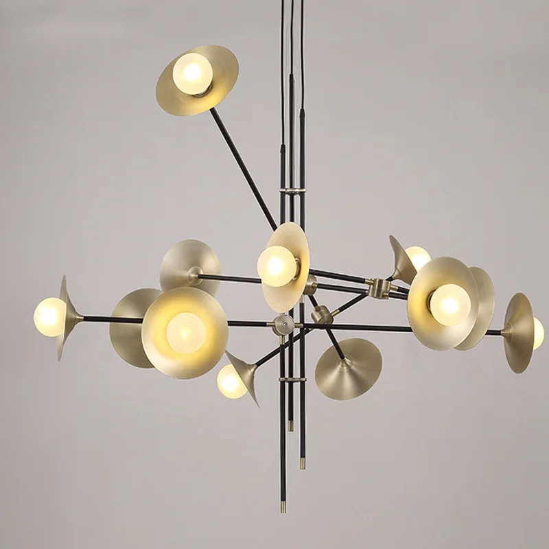 

europe nordic led stone lustre pendente pendant lights hanging lights luminaire hanging lamp modern chandelier bedroom