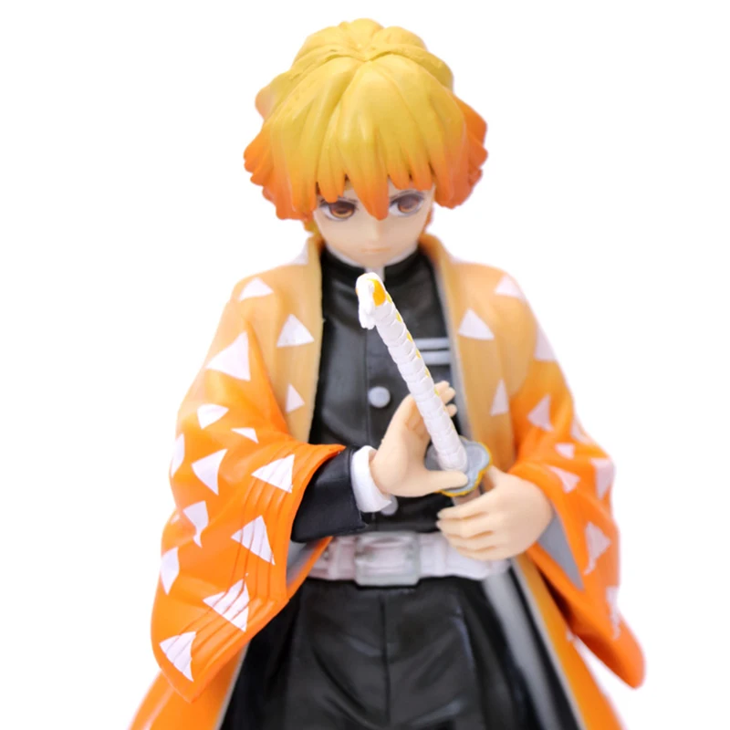Экшн-фигурки Demon Slayer Kimetsu no Yaiba Agatsuma Zenitsu аниме фигурка танджиро незуко