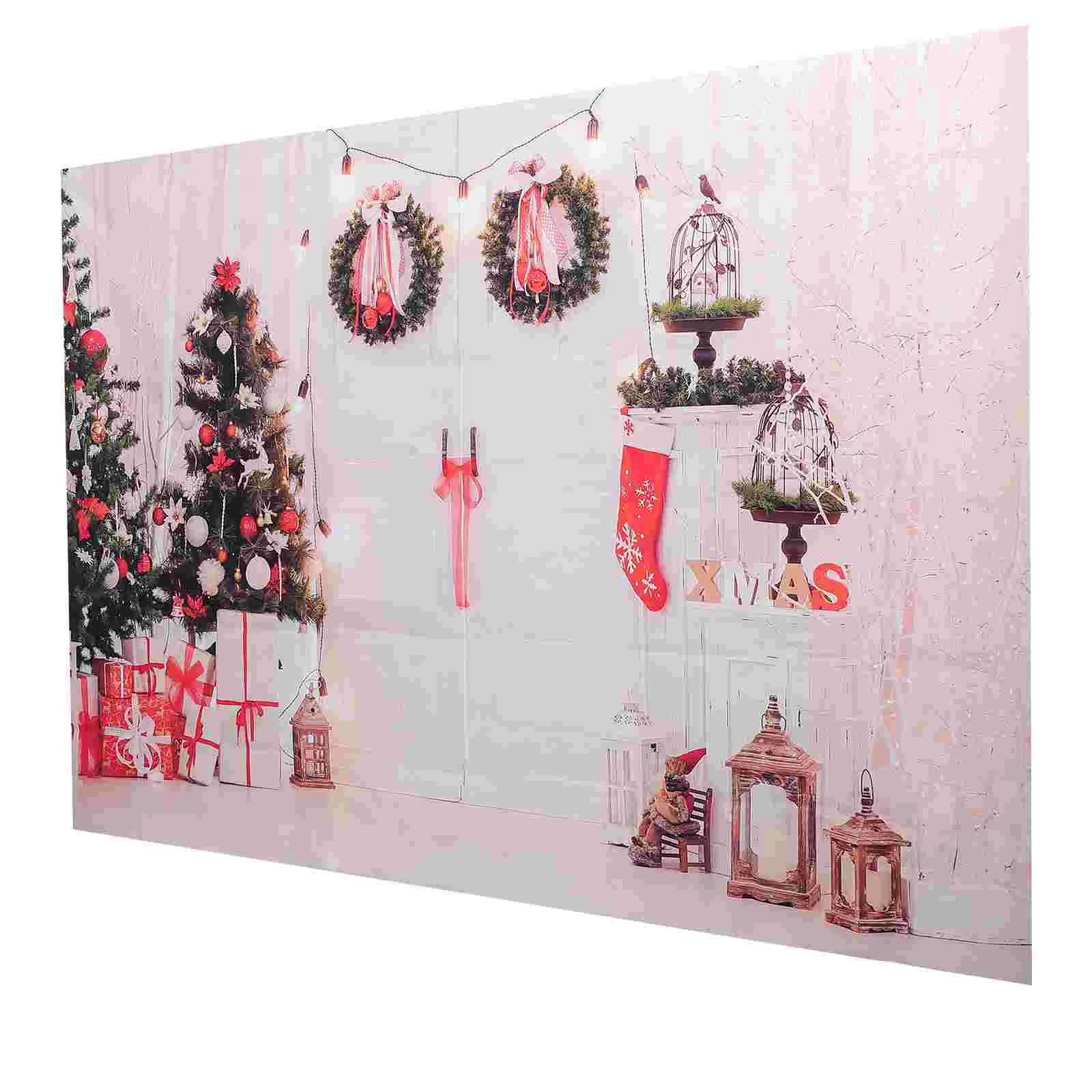 

1pc Creative Photo Background Christmas Theme Backdrop Photography Backdrop Cloth