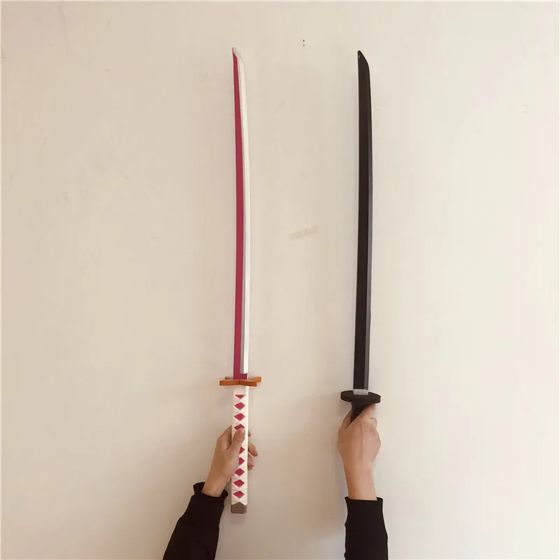

PU Deadpool sword character-playing simulation animation black, pink sword optional