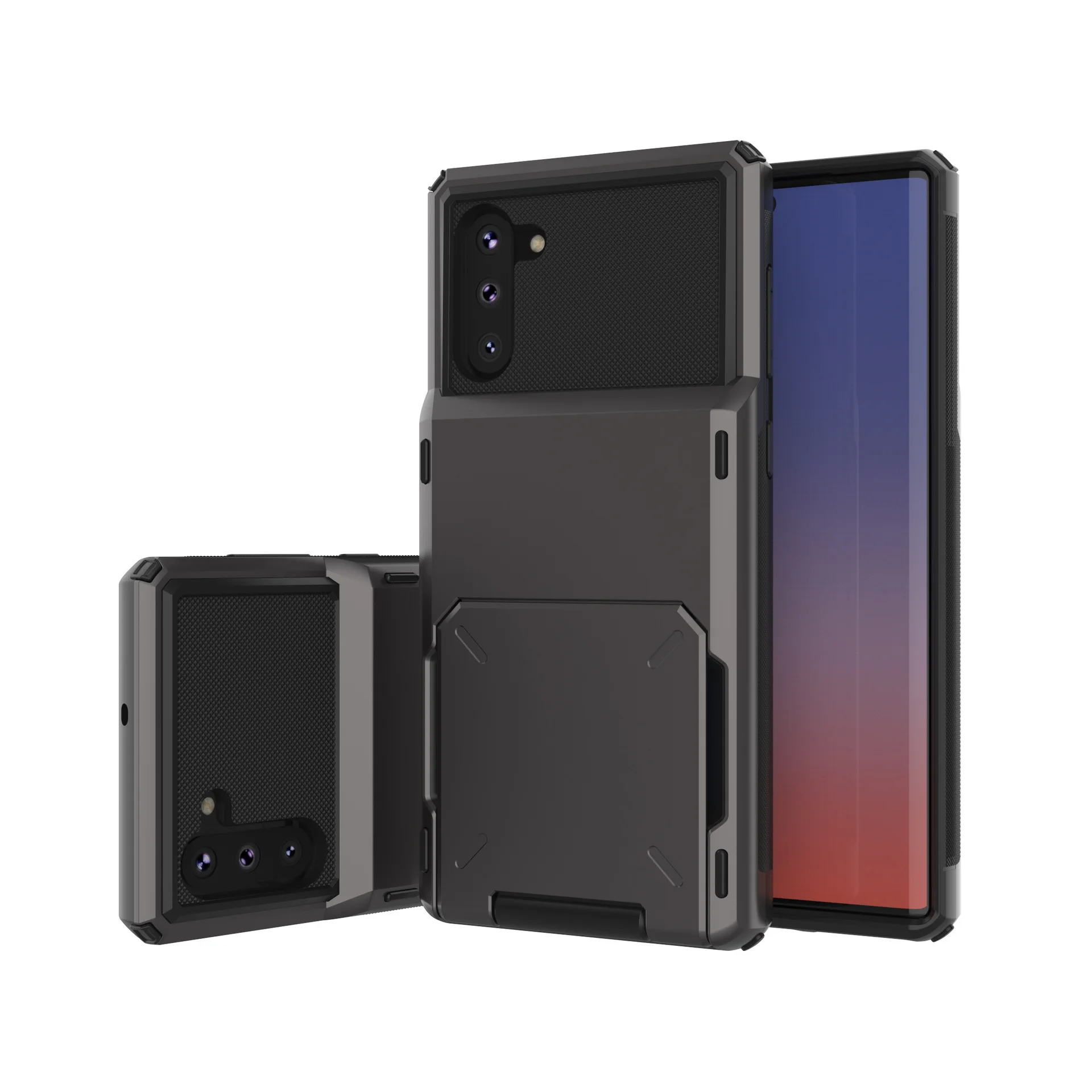 200 шт. для Samsung Note10 plus роскошный противоударный Гибридный армированный защитный