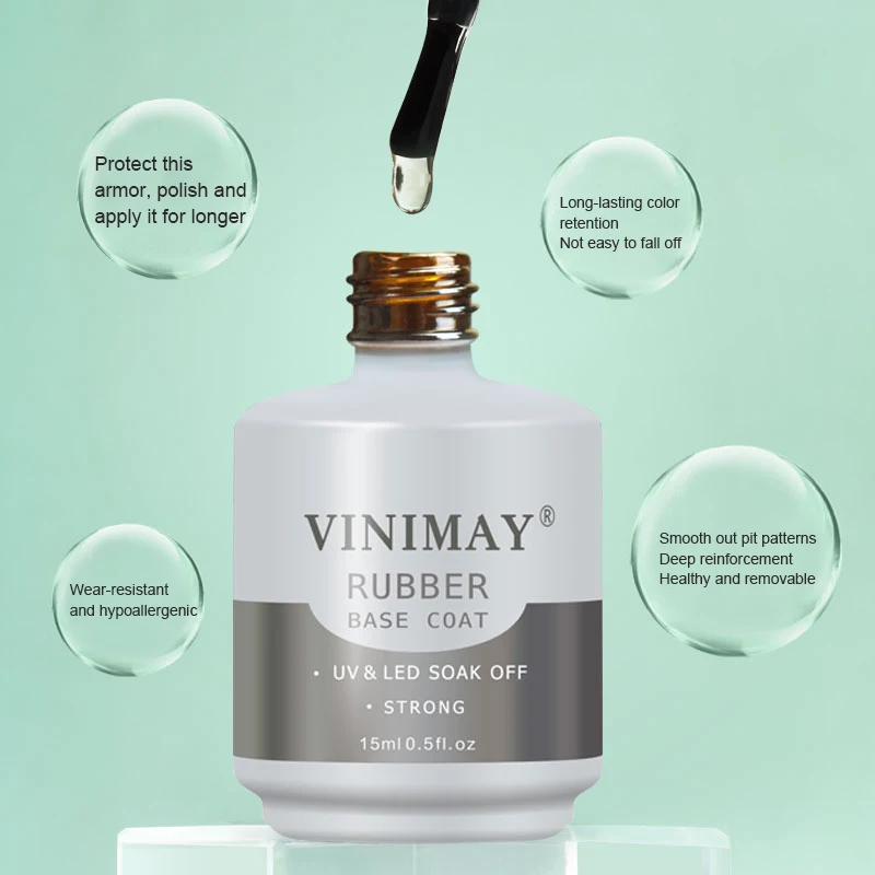 

Nail Art Rubber Base Glue Reinforced Base Glue Sealing Layer Tough Base Glue Base Gel